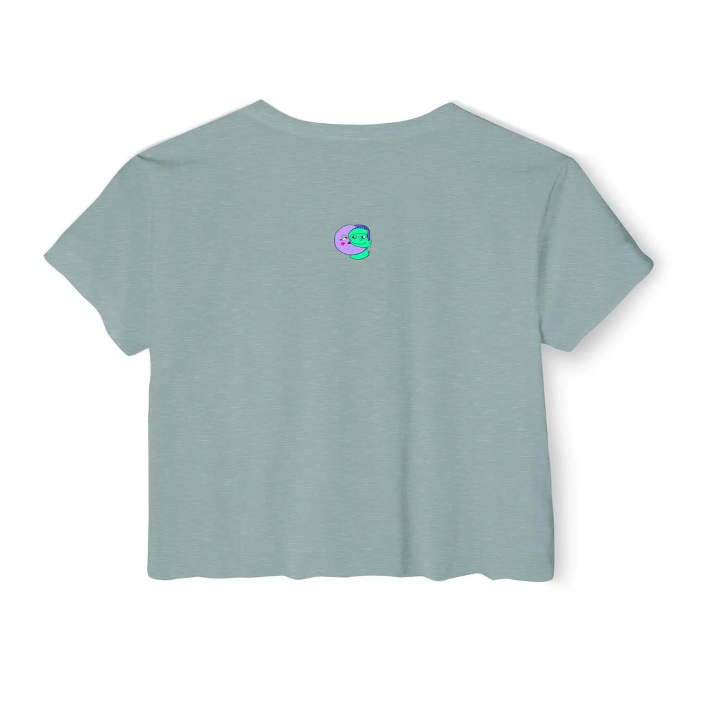 Helga Patakdeez Crop Top - Moon Frankenstein