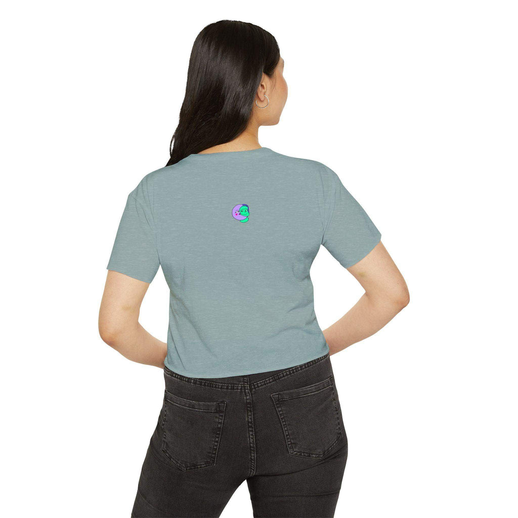 Helga Patakdeez Crop Top - Moon Frankenstein