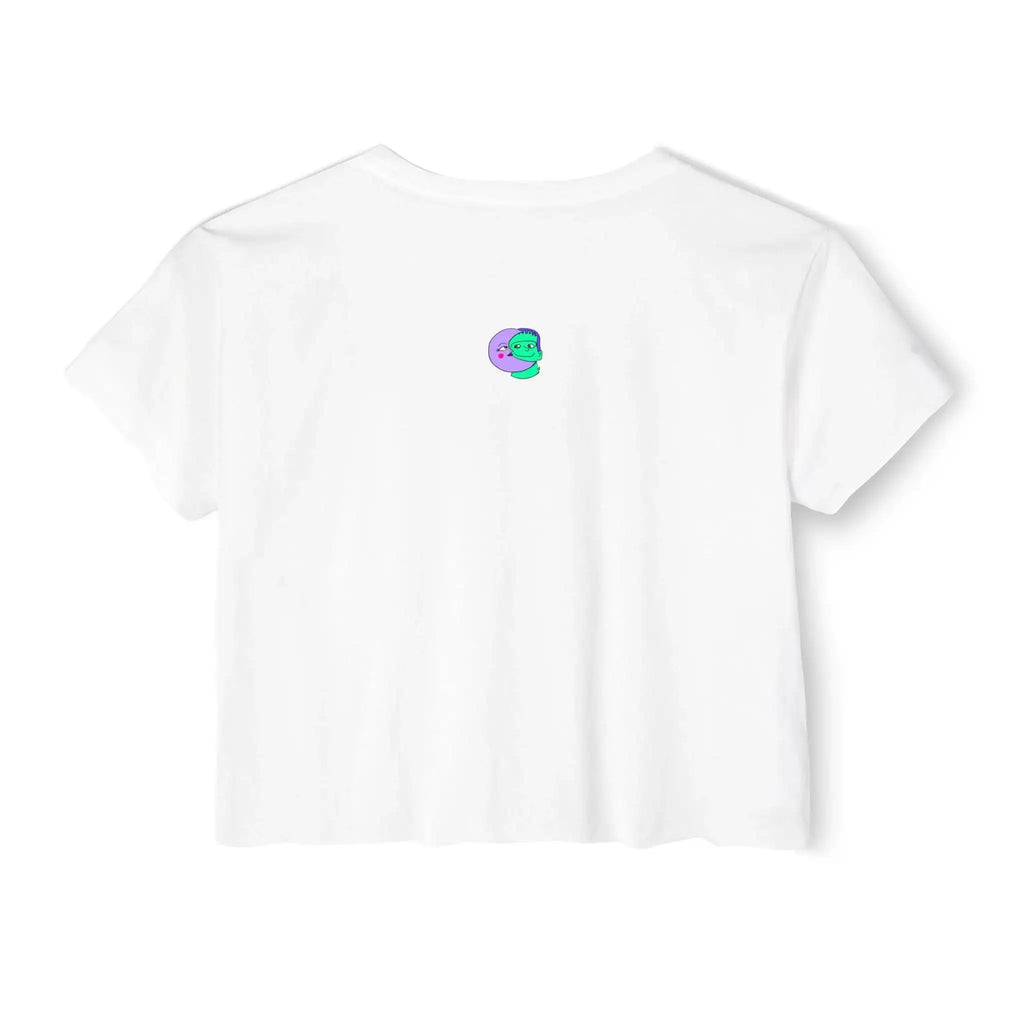 Helga Patakdeez Crop Top - Moon Frankenstein