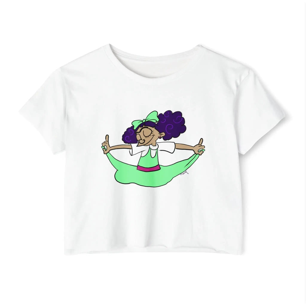 Helga Patakdeez Crop Top - Moon Frankenstein