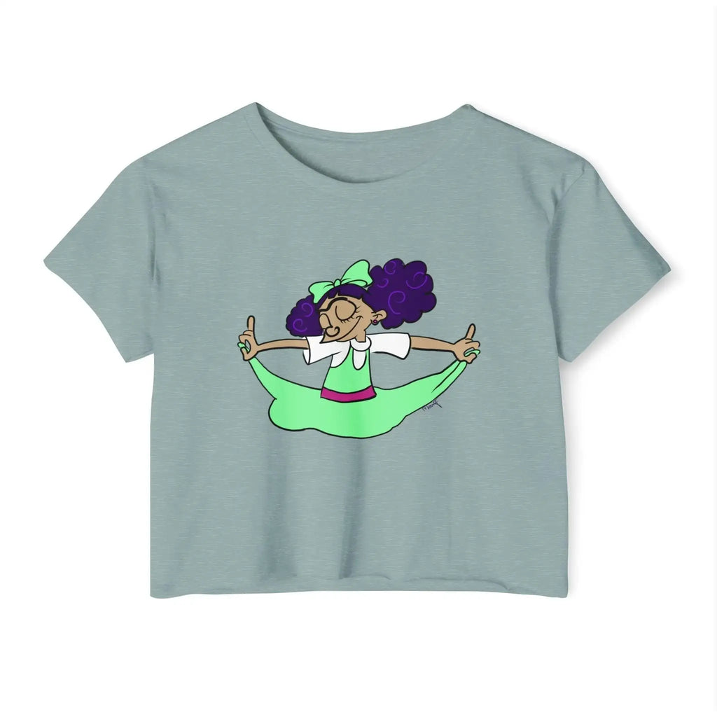 Helga Patakdeez Crop Top - Moon Frankenstein