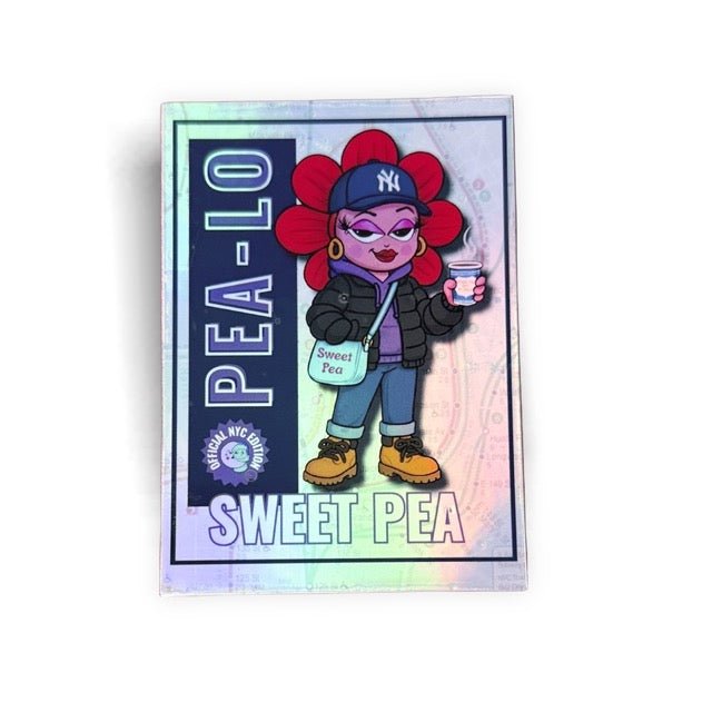 Pea - Lo Trading Card (NYC Edition) - Moon Frankenstein