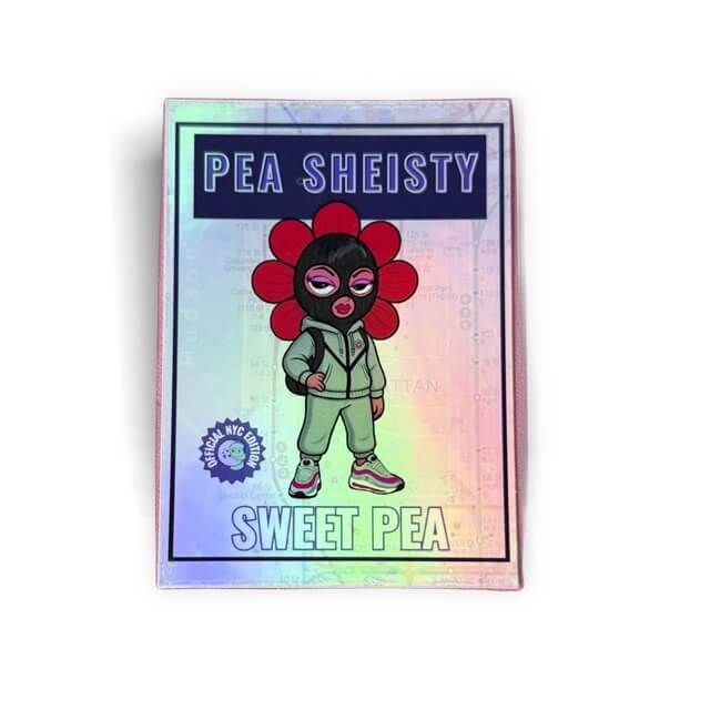 Pea Sheisty Trading Card - Moon Frankenstein
