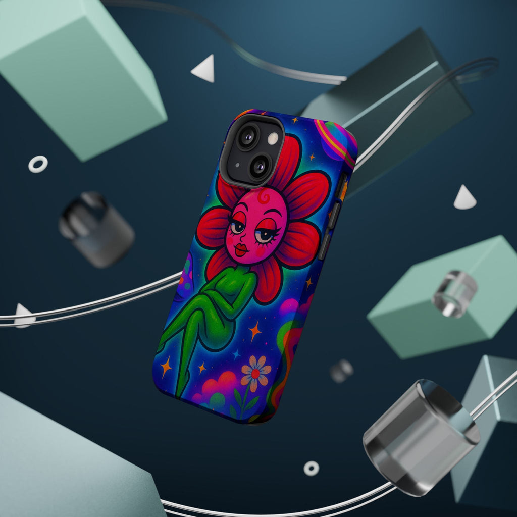 Sweet Pea: Cosmic Bloom Magnetic Tough Cases - Moon Frankenstein