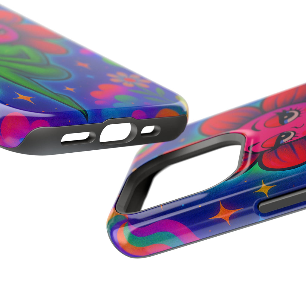 Sweet Pea: Cosmic Bloom Magnetic Tough Cases - Moon Frankenstein