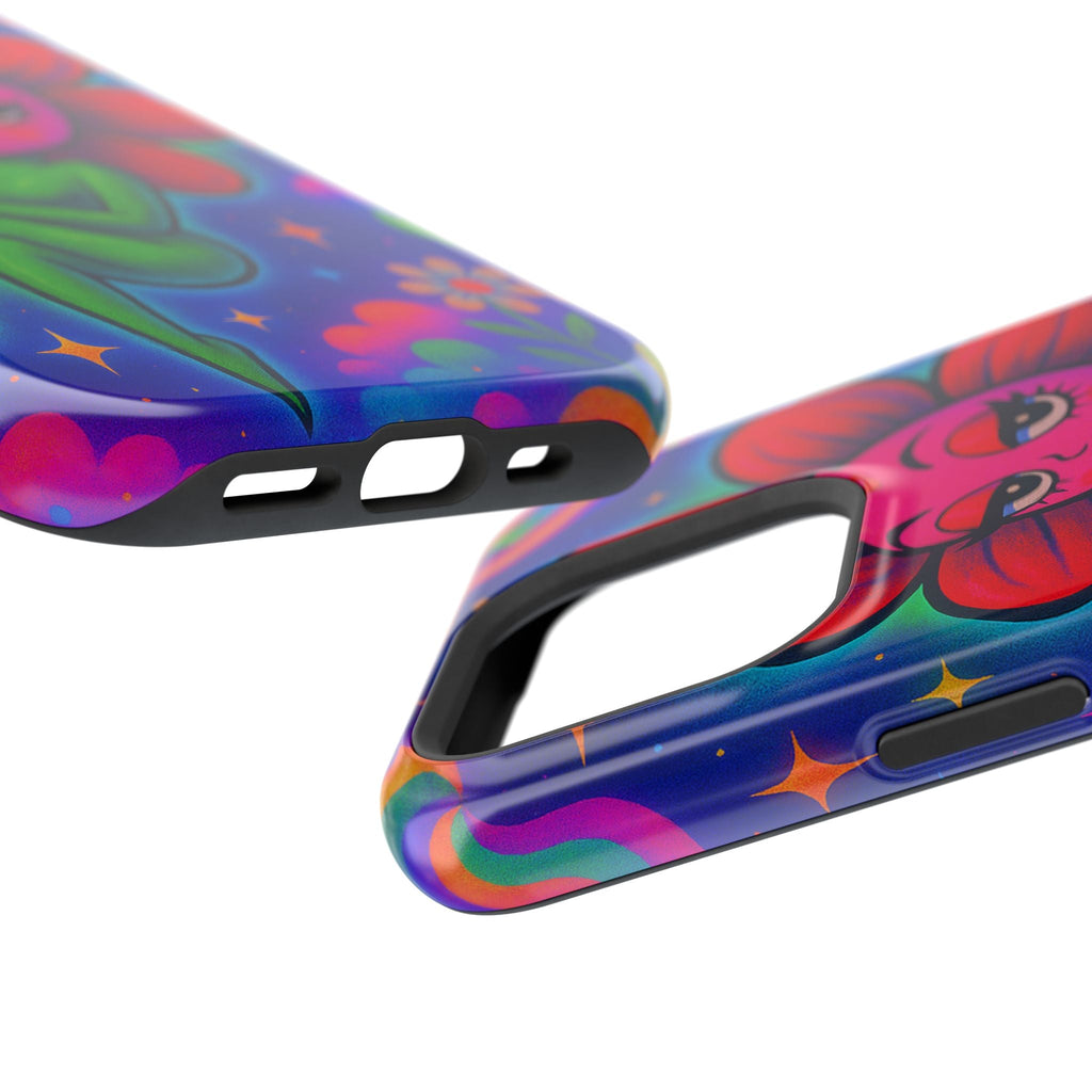 Sweet Pea: Cosmic Bloom Magnetic Tough Cases - Moon Frankenstein