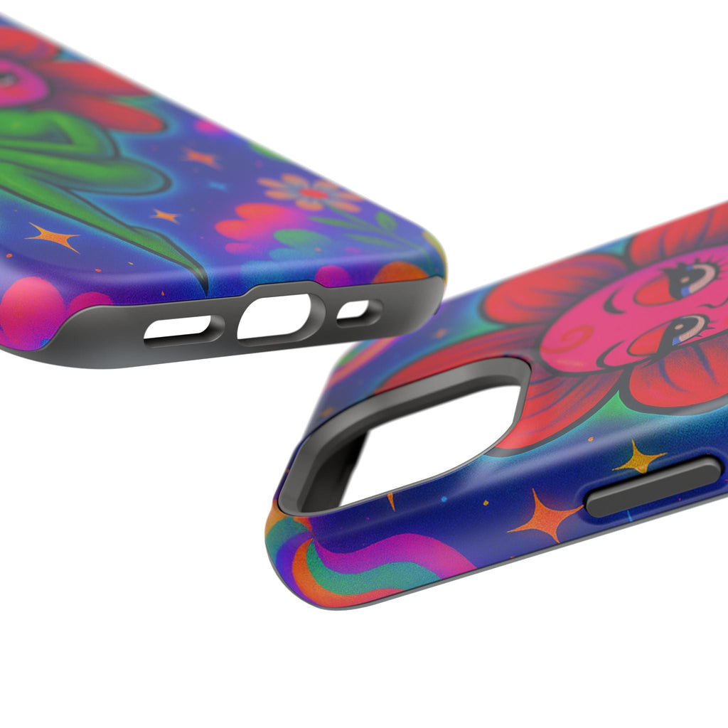 Sweet Pea: Cosmic Bloom Magnetic Tough Cases - Moon Frankenstein