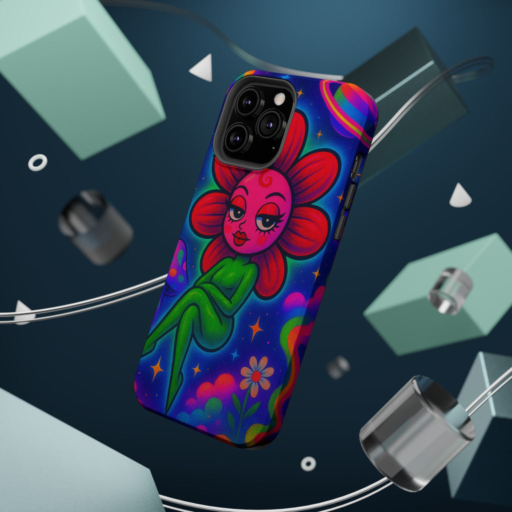 Sweet Pea: Cosmic Bloom Magnetic Tough Cases - Moon Frankenstein