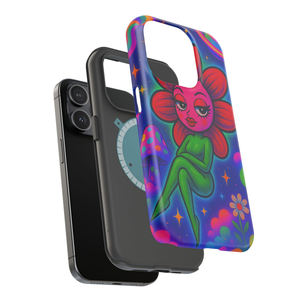 Sweet Pea: Cosmic Bloom Magnetic Tough Cases - Moon Frankenstein