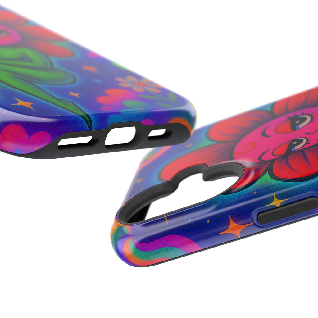 Sweet Pea: Cosmic Bloom Magnetic Tough Cases - Moon Frankenstein