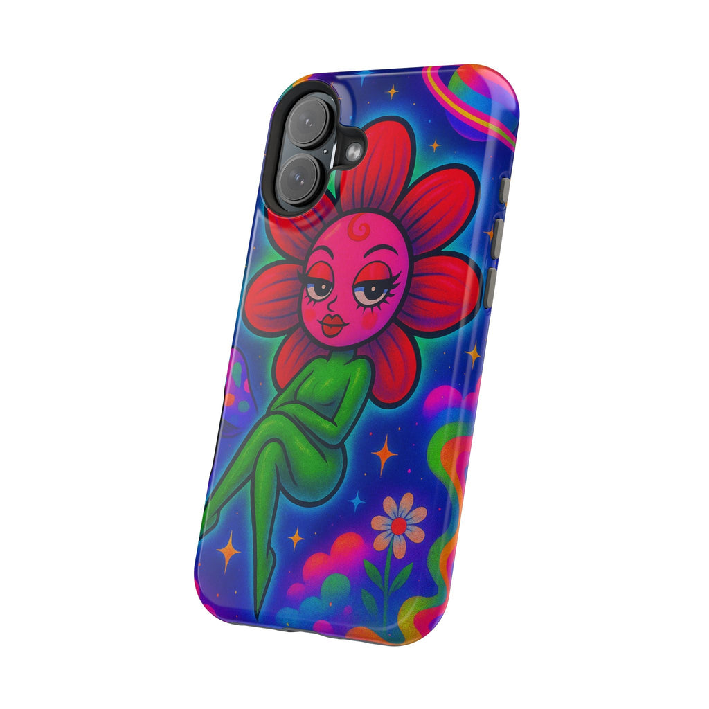 Sweet Pea: Cosmic Bloom Magnetic Tough Cases - Moon Frankenstein