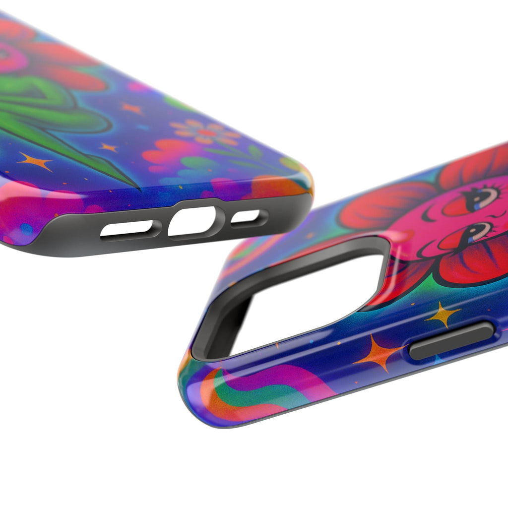 Sweet Pea: Cosmic Bloom Magnetic Tough Cases - Moon Frankenstein