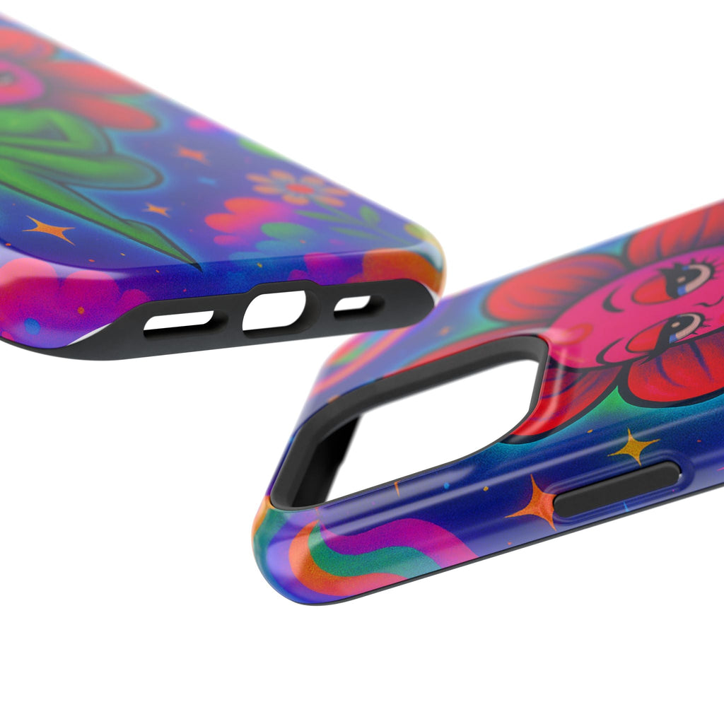 Sweet Pea: Cosmic Bloom Magnetic Tough Cases - Moon Frankenstein