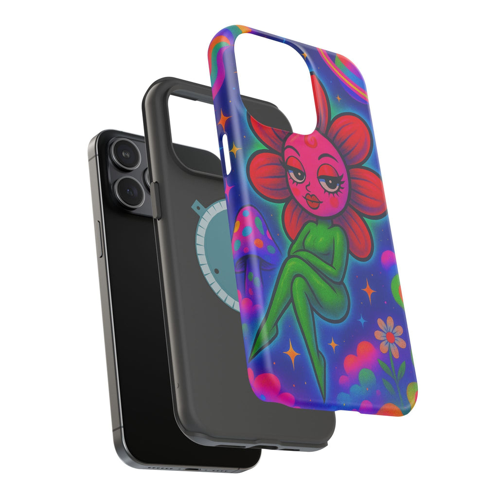 Sweet Pea: Cosmic Bloom Magnetic Tough Cases - Moon Frankenstein