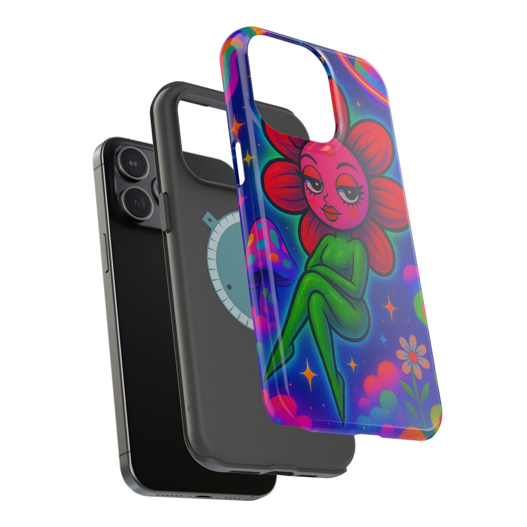 Sweet Pea: Cosmic Bloom Magnetic Tough Cases - Moon Frankenstein