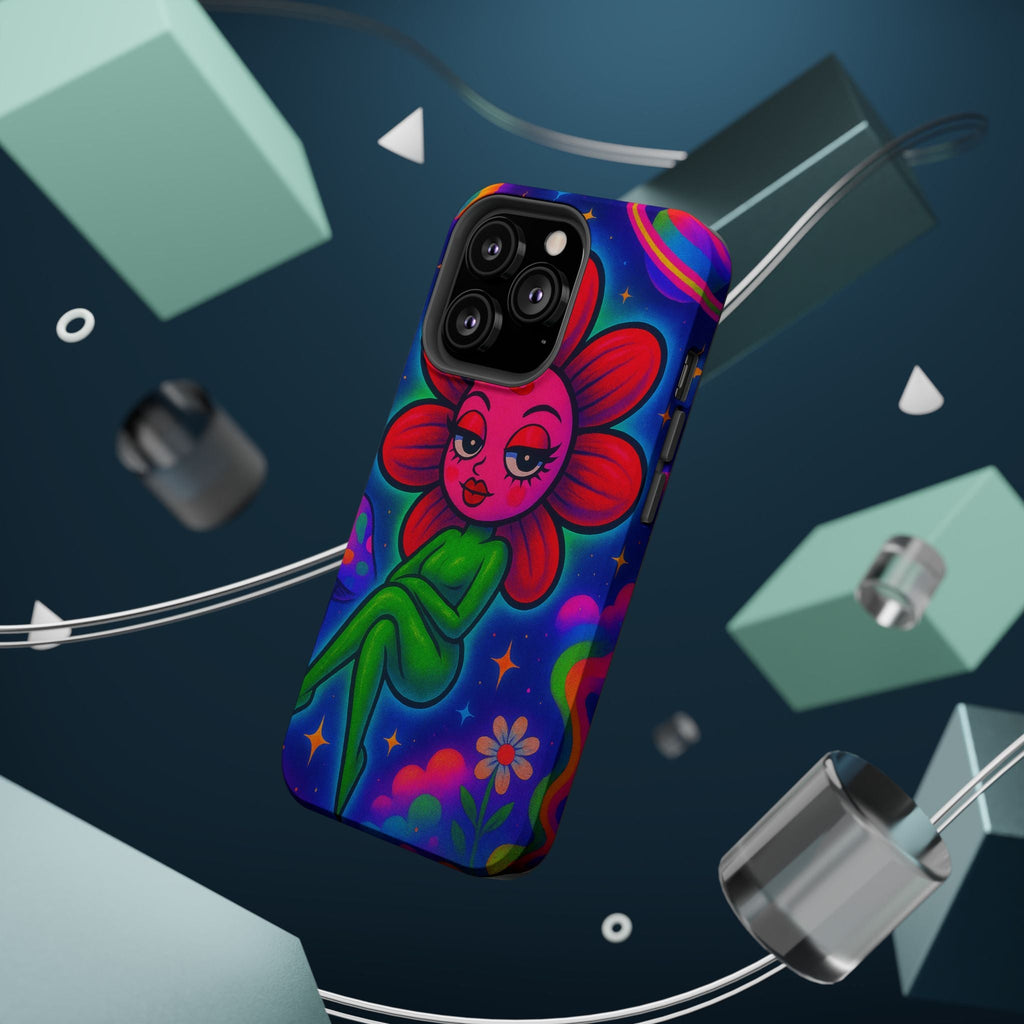 Sweet Pea: Cosmic Bloom Magnetic Tough Cases - Moon Frankenstein