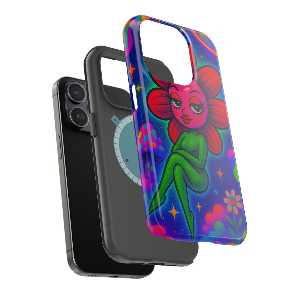 Sweet Pea: Cosmic Bloom Magnetic Tough Cases - Moon Frankenstein