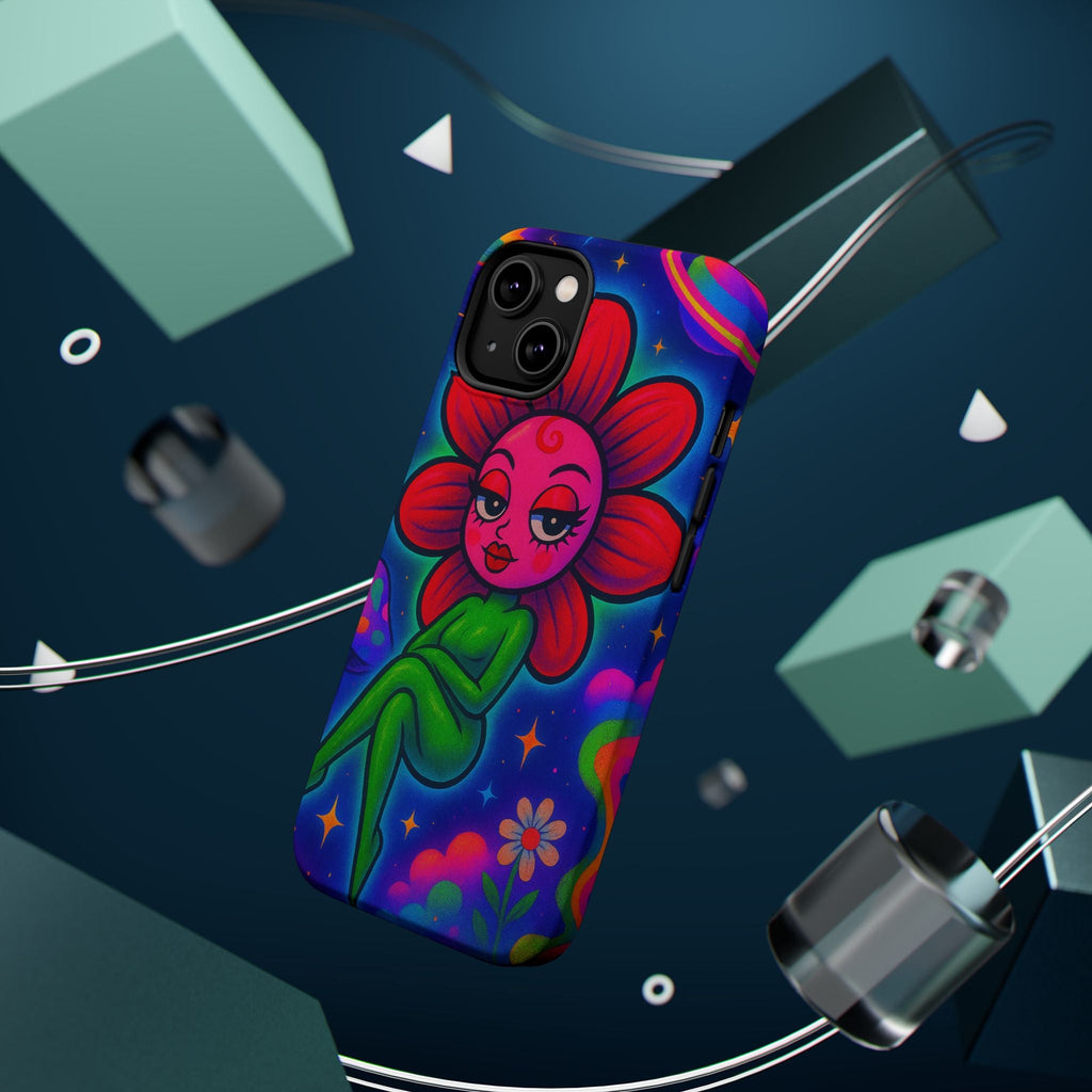 Sweet Pea: Cosmic Bloom Magnetic Tough Cases - Moon Frankenstein