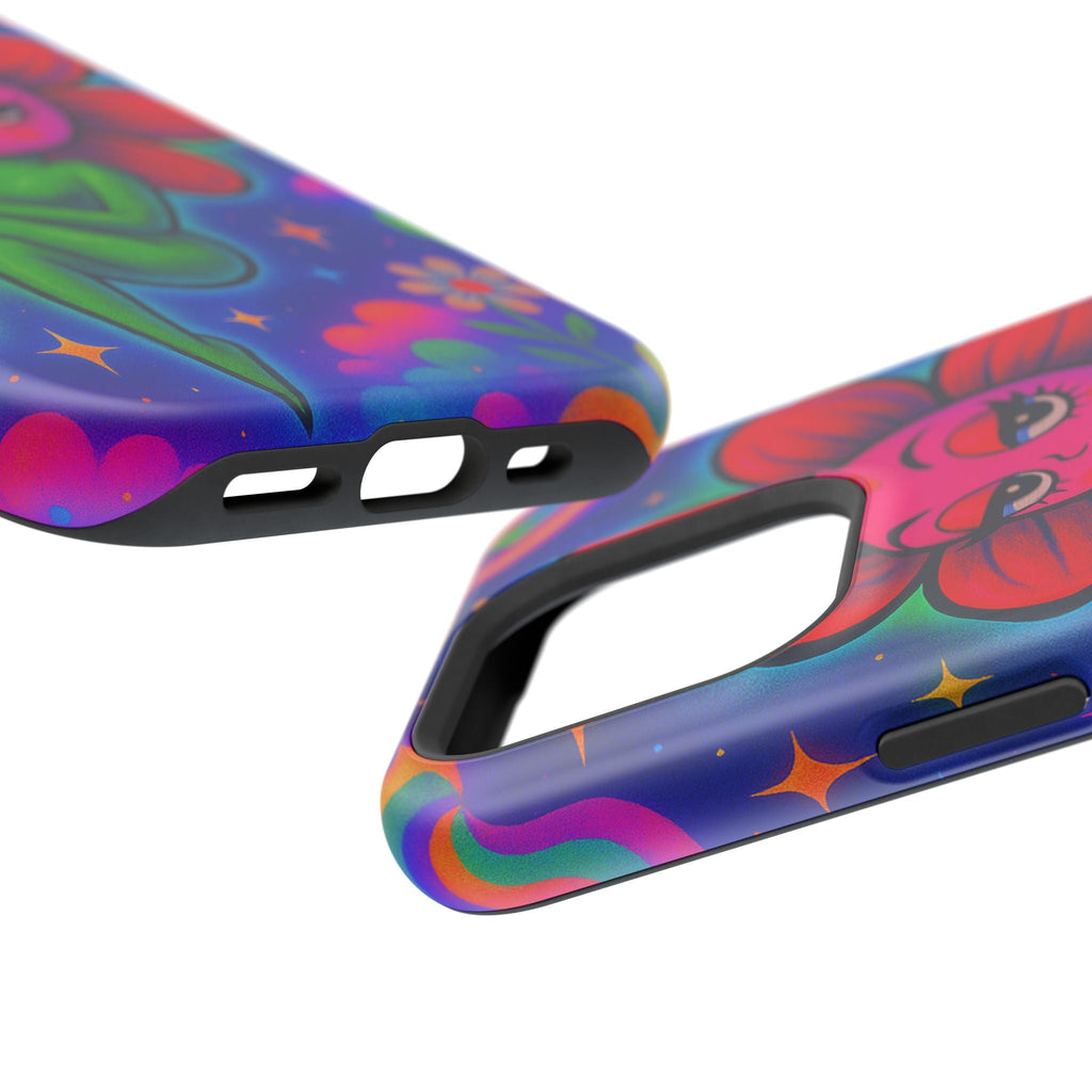 Sweet Pea: Cosmic Bloom Magnetic Tough Cases - Moon Frankenstein
