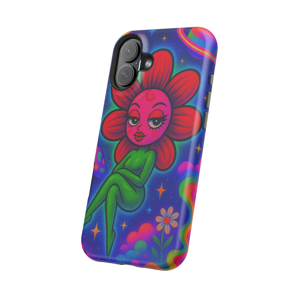 Sweet Pea: Cosmic Bloom Magnetic Tough Cases - Moon Frankenstein