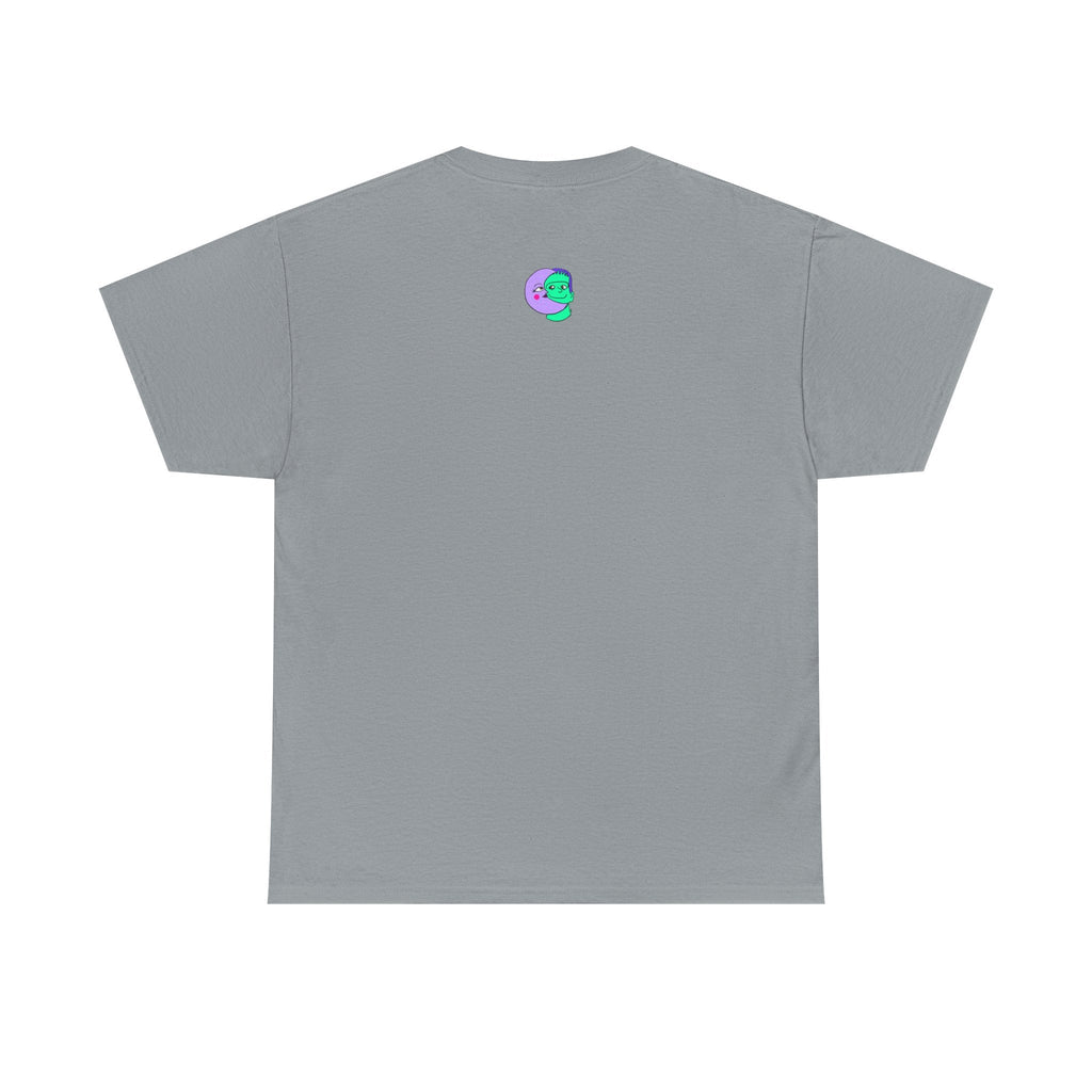 Sweet Pea: Cosmic Bloom Unisex T-Shirt - Moon Frankenstein