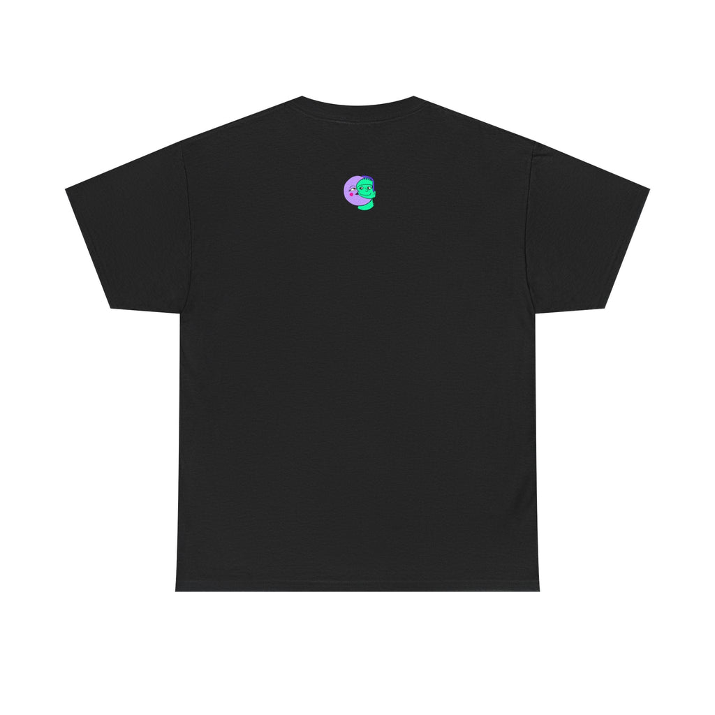 Sweet Pea: Cosmic Bloom Unisex T-Shirt - Moon Frankenstein