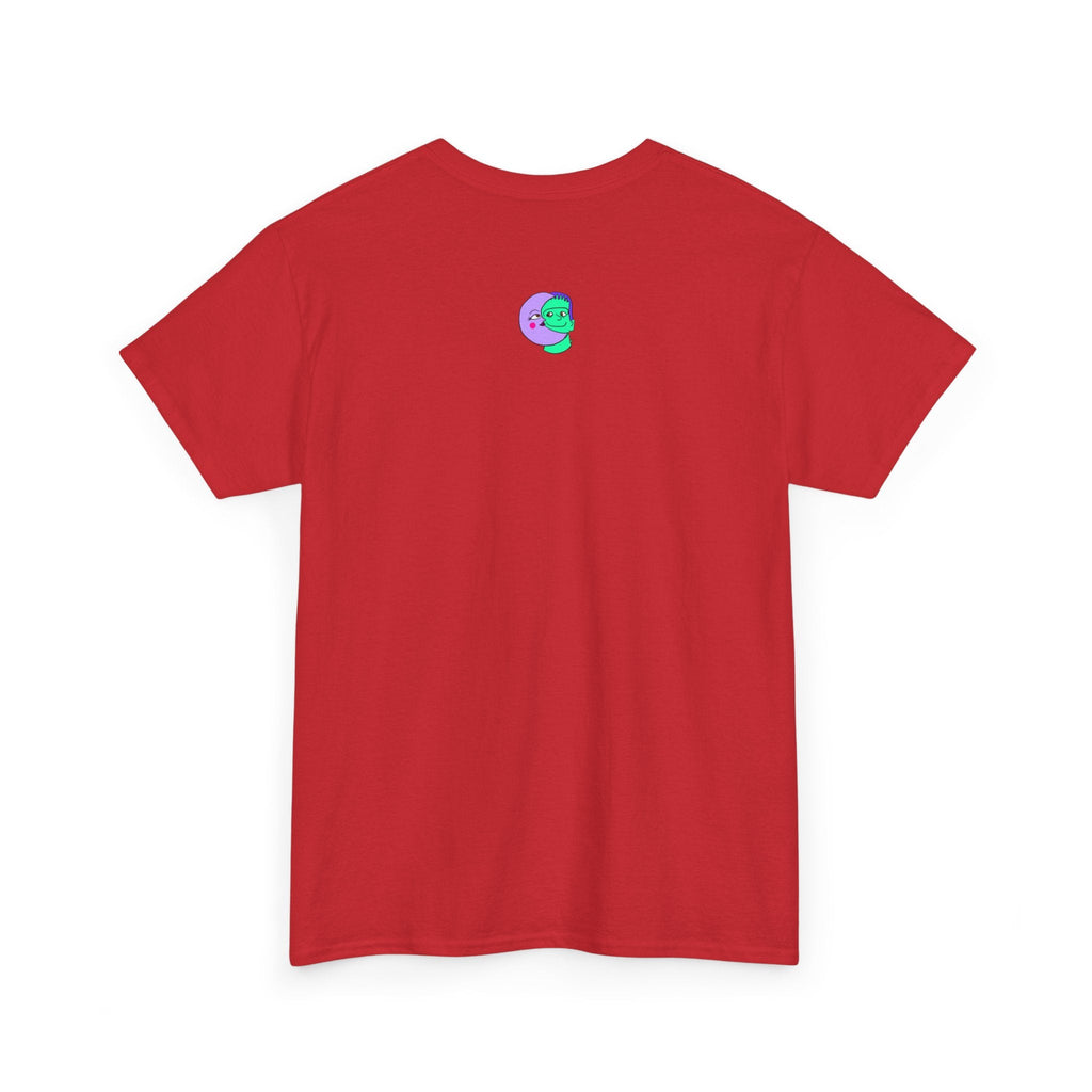 Sweet Pea: Cosmic Bloom Unisex T-Shirt - Moon Frankenstein