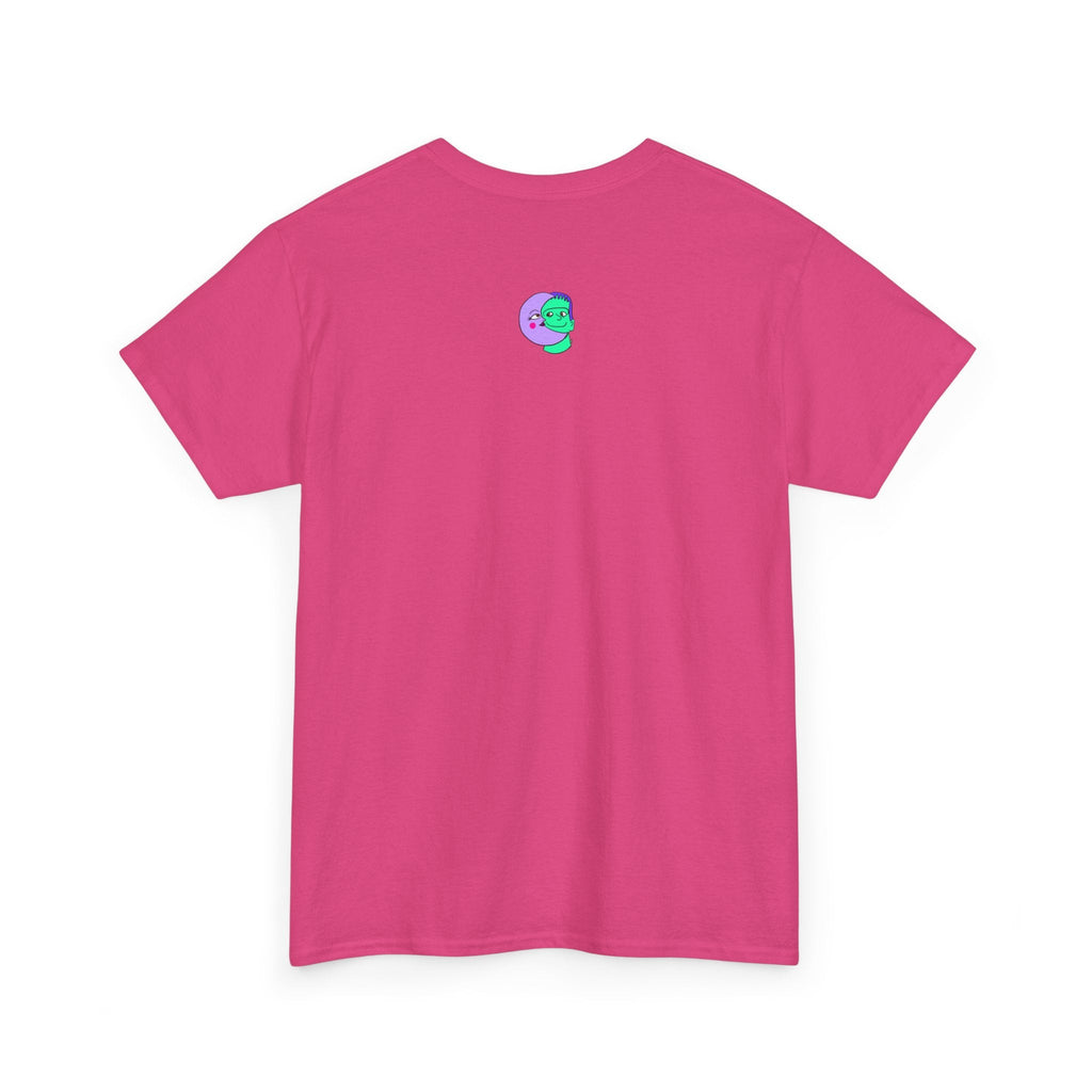 Sweet Pea: Cosmic Bloom Unisex T-Shirt - Moon Frankenstein