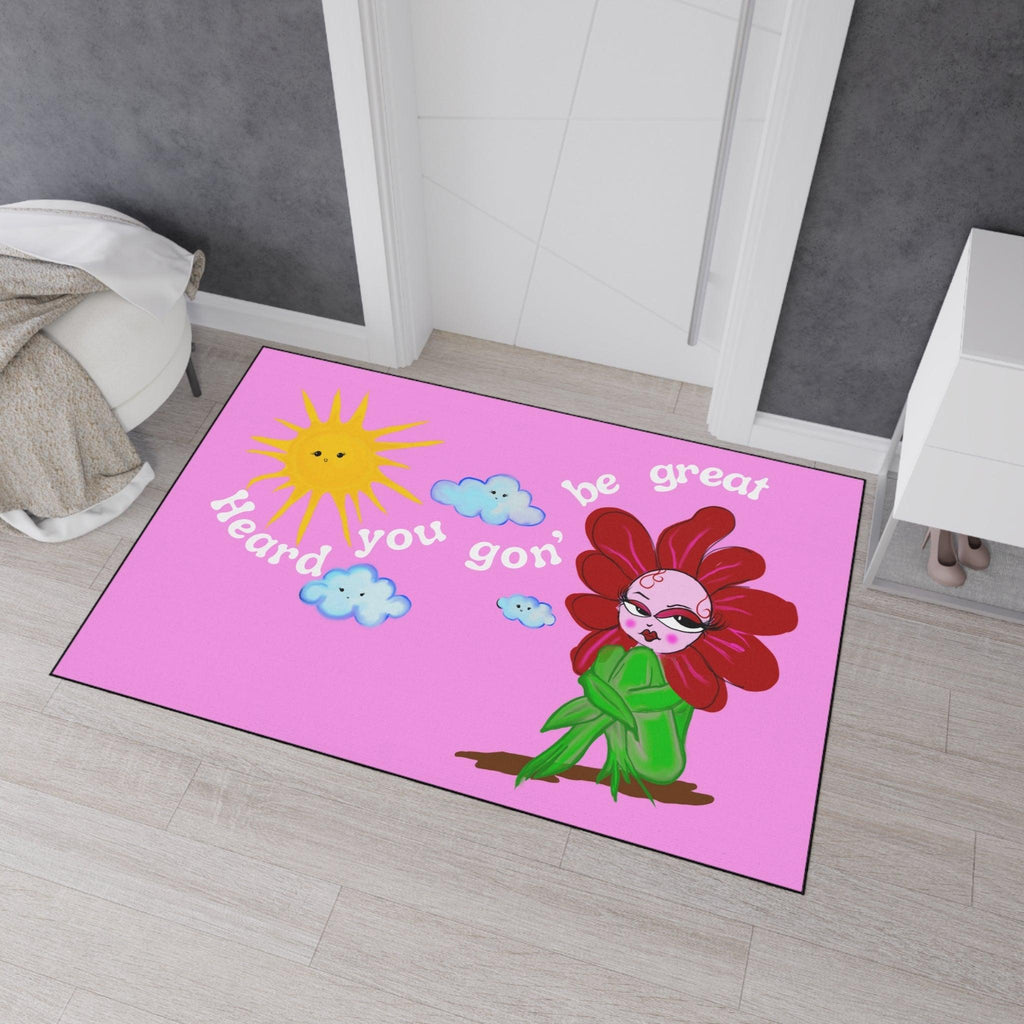 Sweet Pea Heavy Duty Floor Mat - Moon Frankenstein