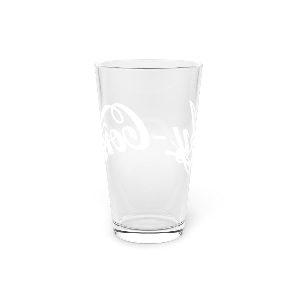 Ay Coño Pint Glass, 16oz - Moon Frankenstein