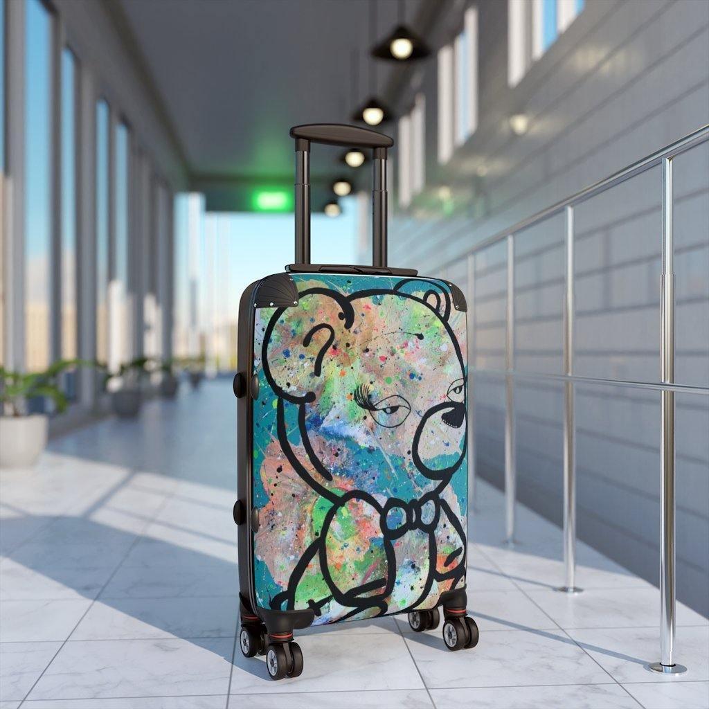 Beary Tiyad Carryon Suitcase - Moon Frankenstein