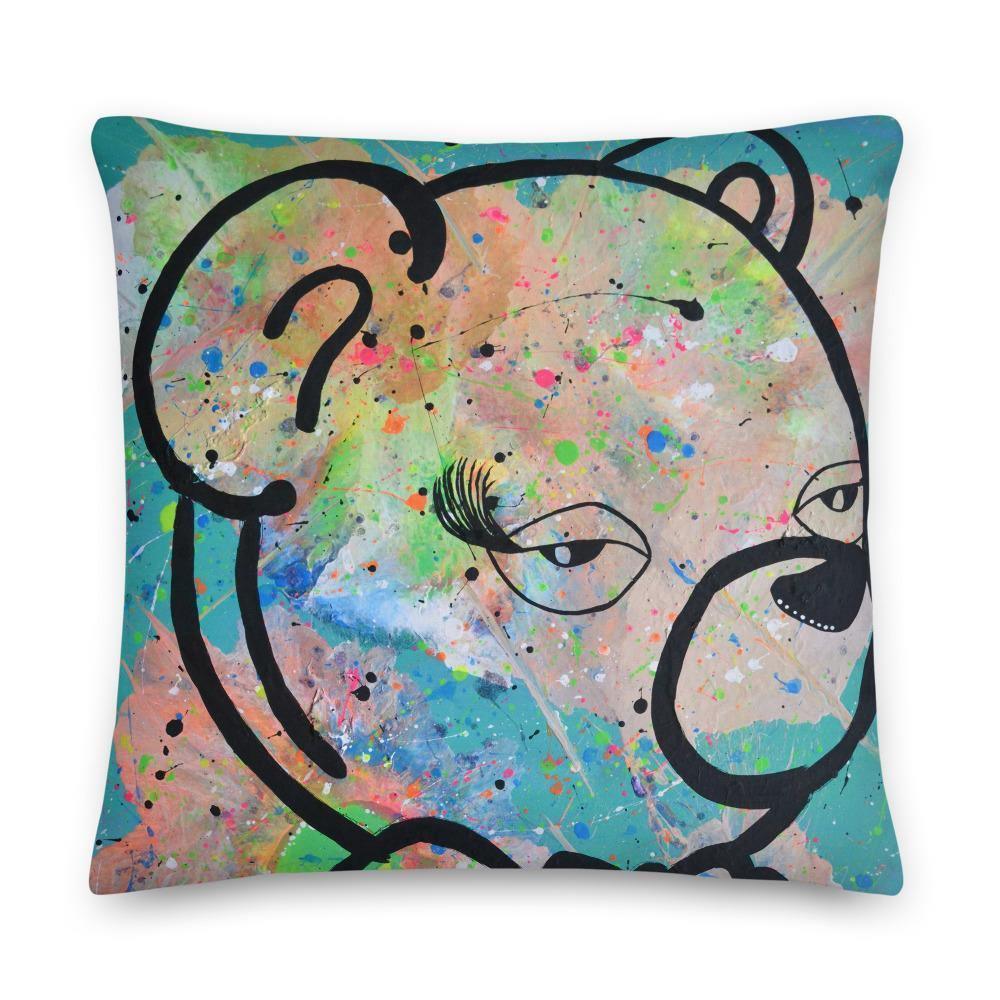 Beary Tiyad Pillow - Moon Frankenstein