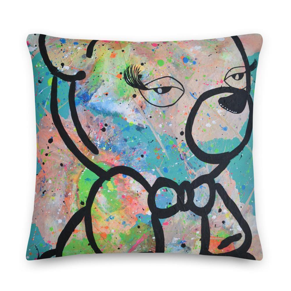 Beary Tiyad Pillow - Moon Frankenstein