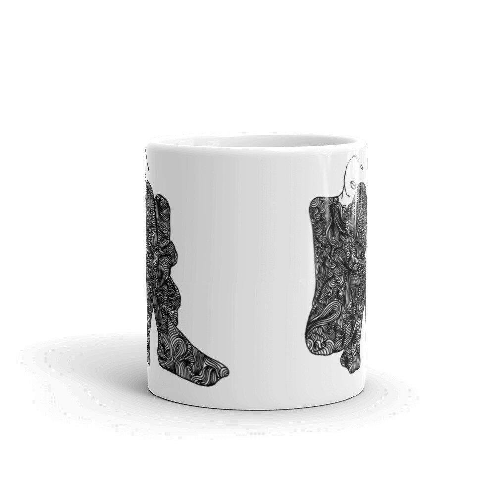 Body High: Thoughts Mug - Moon Frankenstein