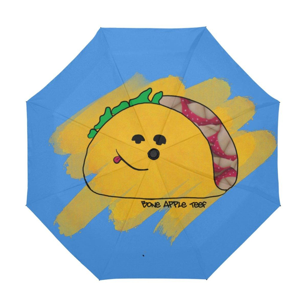 Bone Apple Teef Umbrella - Moon Frankenstein