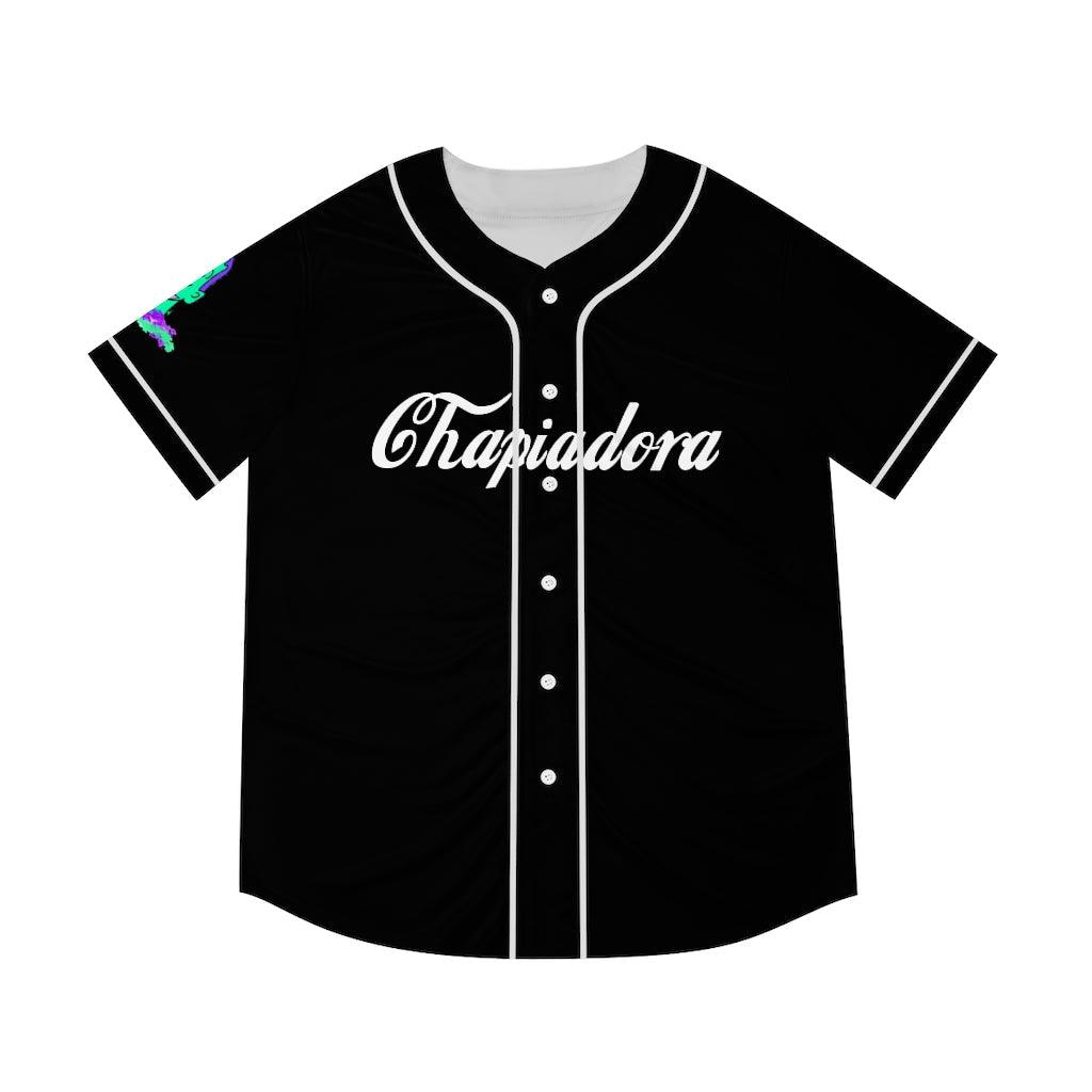 Chapiadora Men's Baseball Jersey (black) - Moon Frankenstein