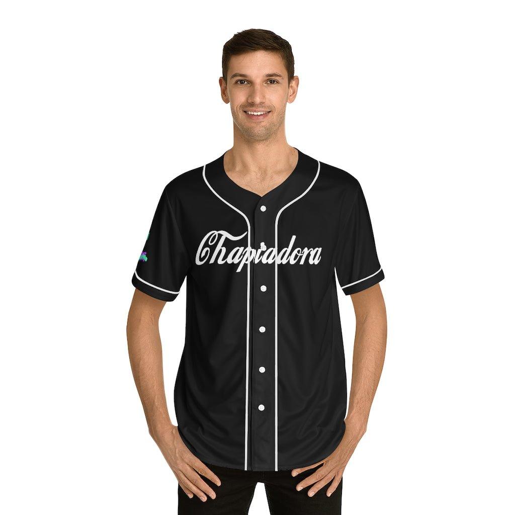 Chapiadora Men's Baseball Jersey (black) - Moon Frankenstein