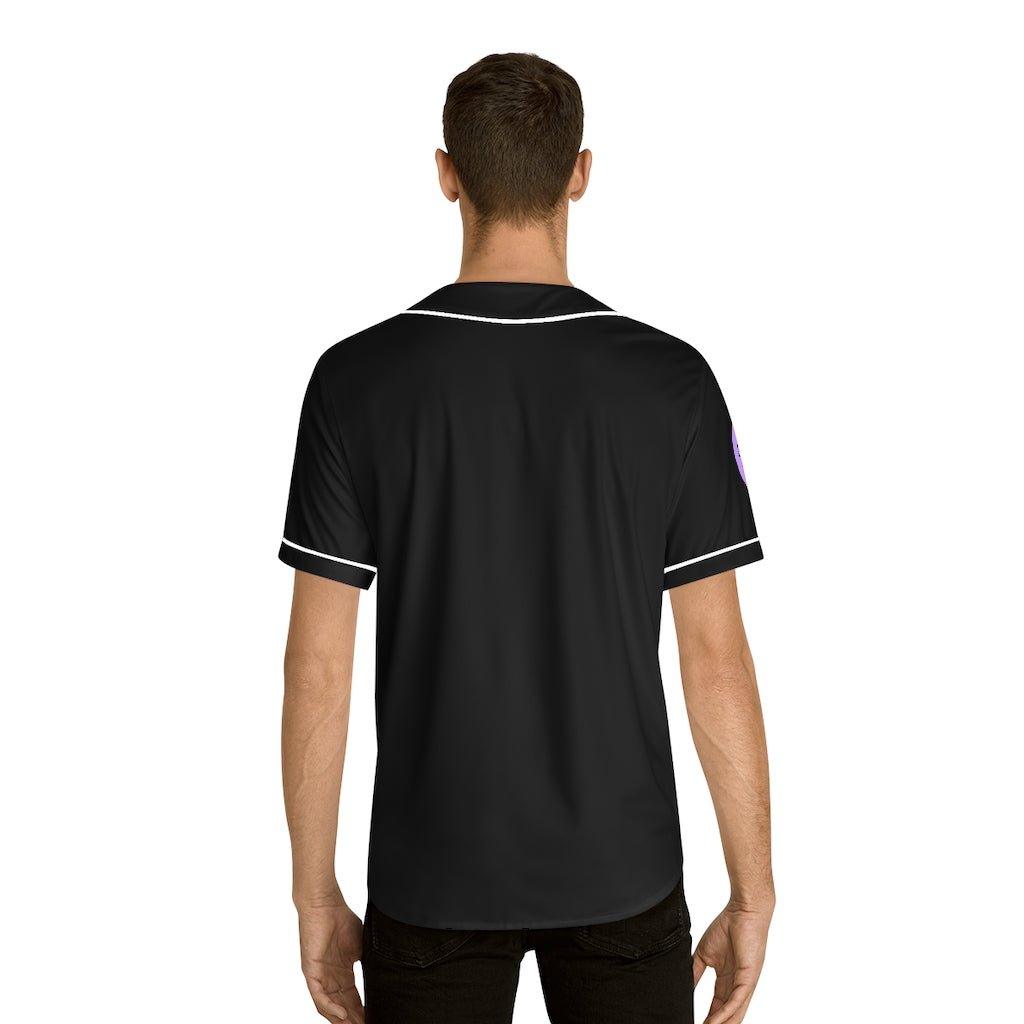 Chapiadora Men's Baseball Jersey (black) - Moon Frankenstein