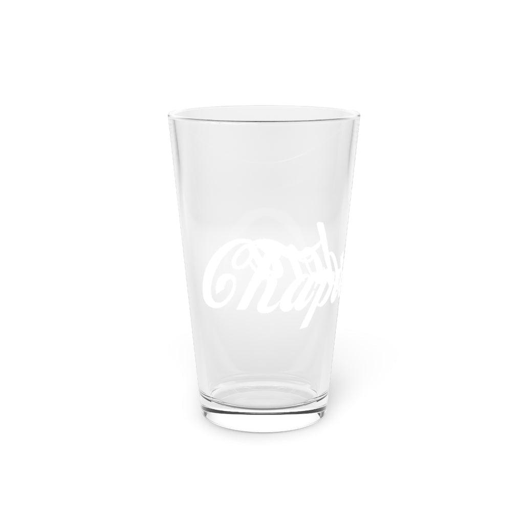 Chapiadora Pint Glass, 16oz - Moon Frankenstein