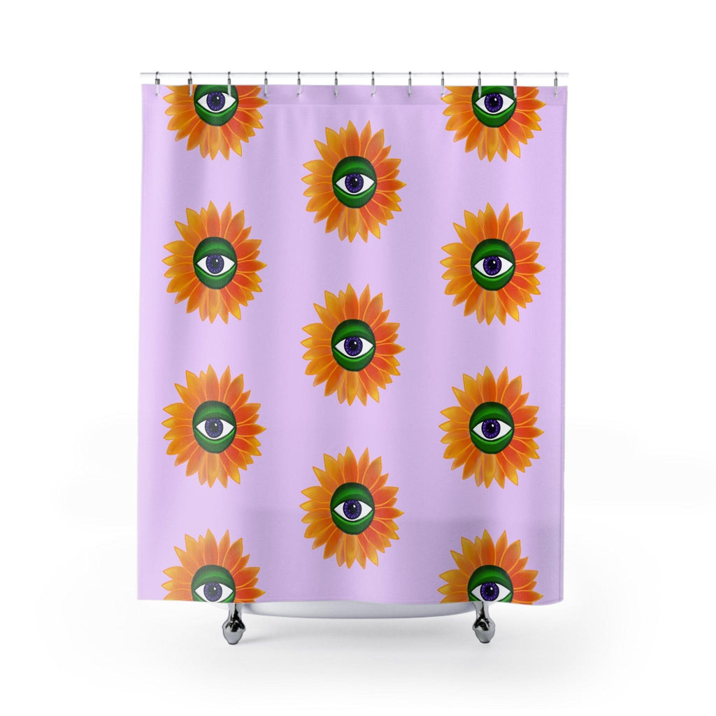 Eyem Shinin' Shower Curtain - Moon Frankenstein