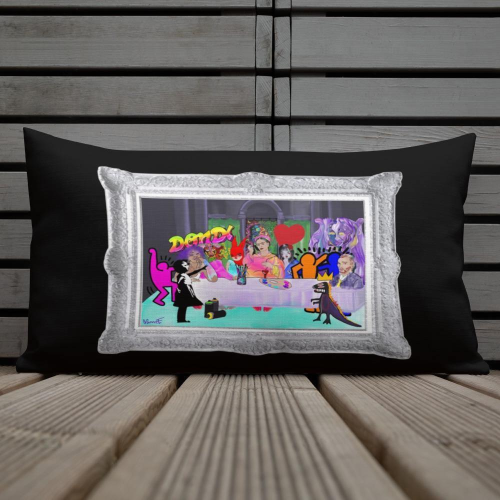 Moon's Last Supper, A Tribute Pillow - Moon Frankenstein