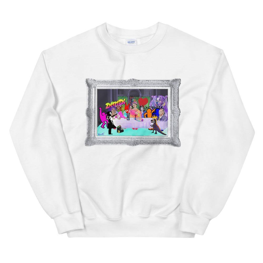 Moon's Last Supper, A Tribute Unisex Sweatshirt - Moon Frankenstein