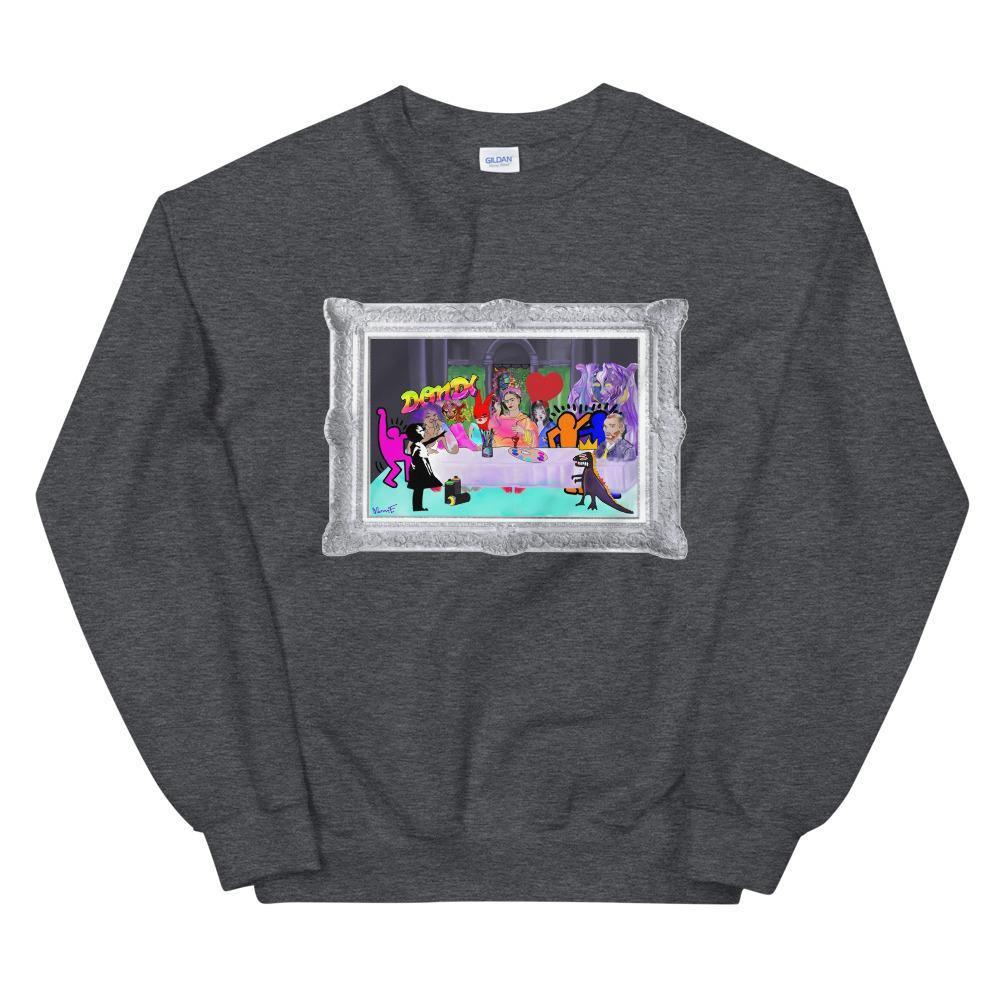 Moon's Last Supper, A Tribute Unisex Sweatshirt - Moon Frankenstein