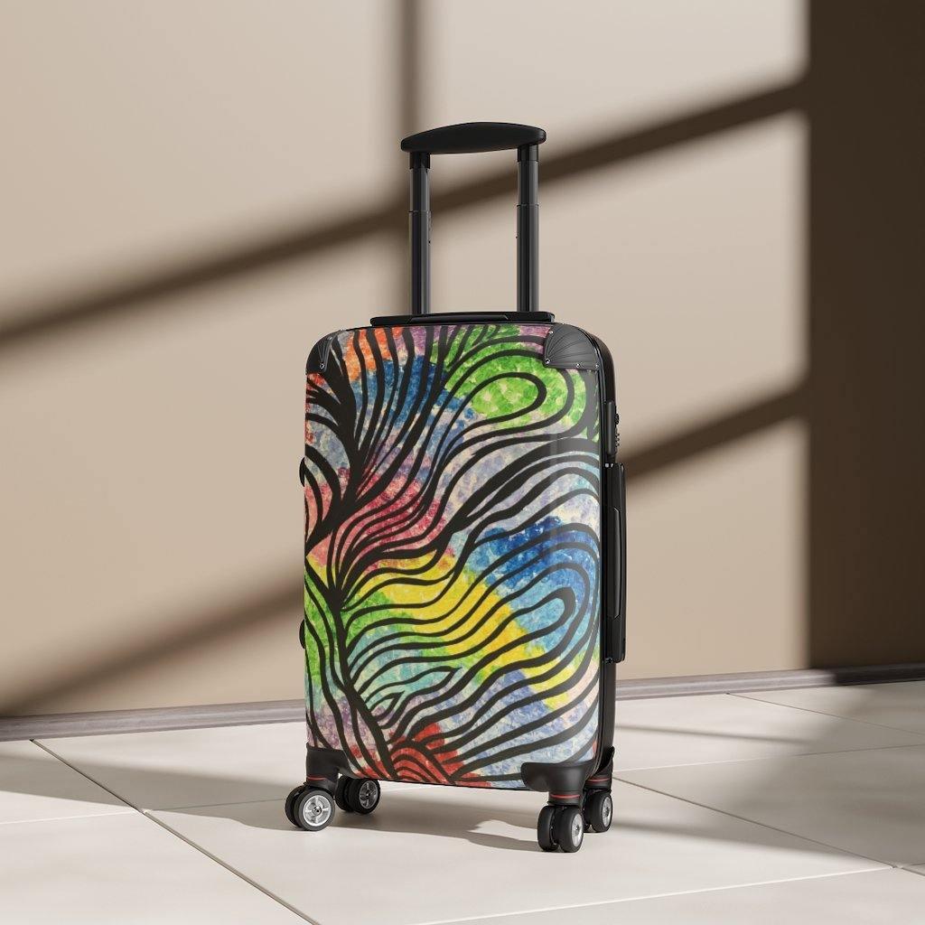 Moon's Wall Carryon Suitcase