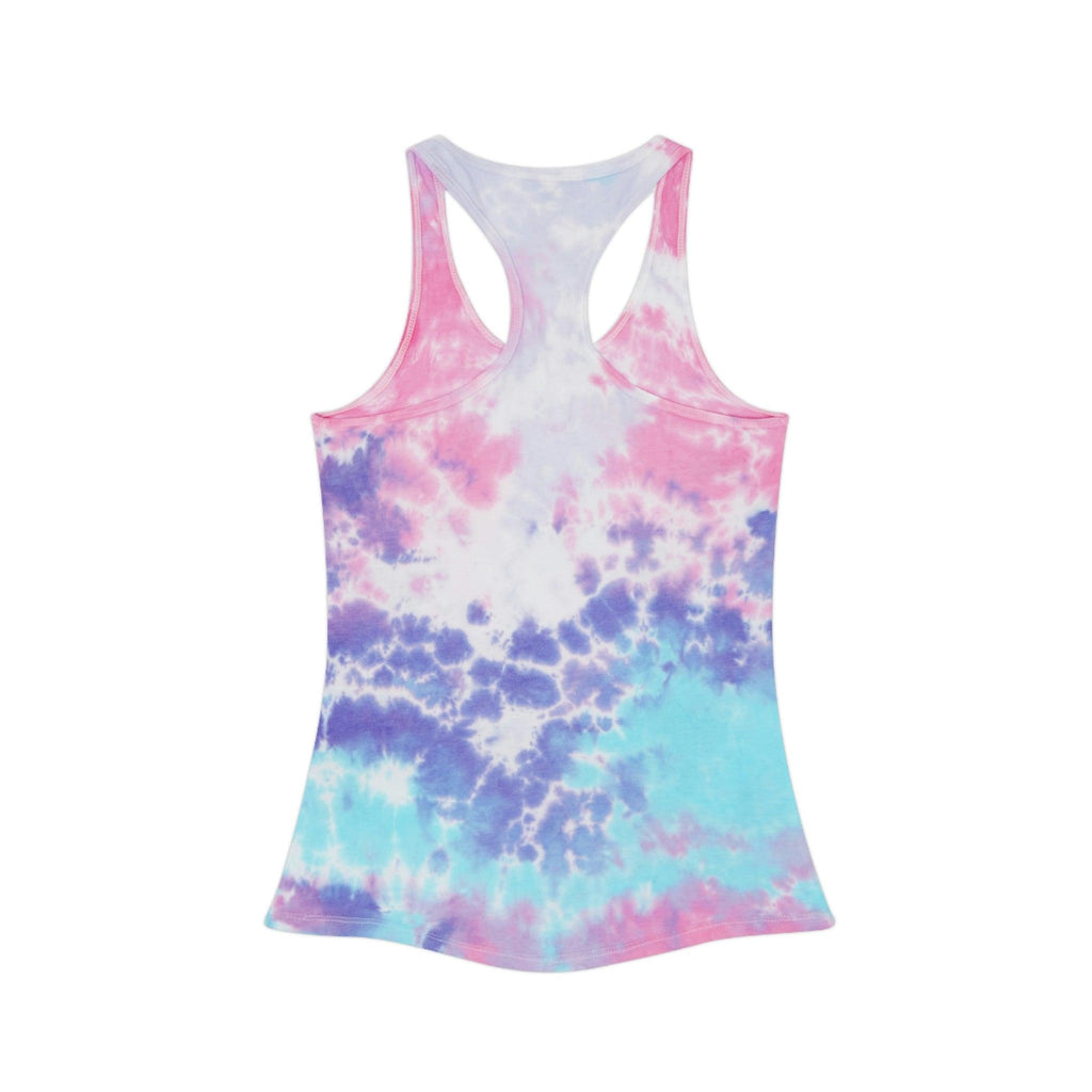 Ophileia Tie Dye Racerback Tank Top - Moon Frankenstein