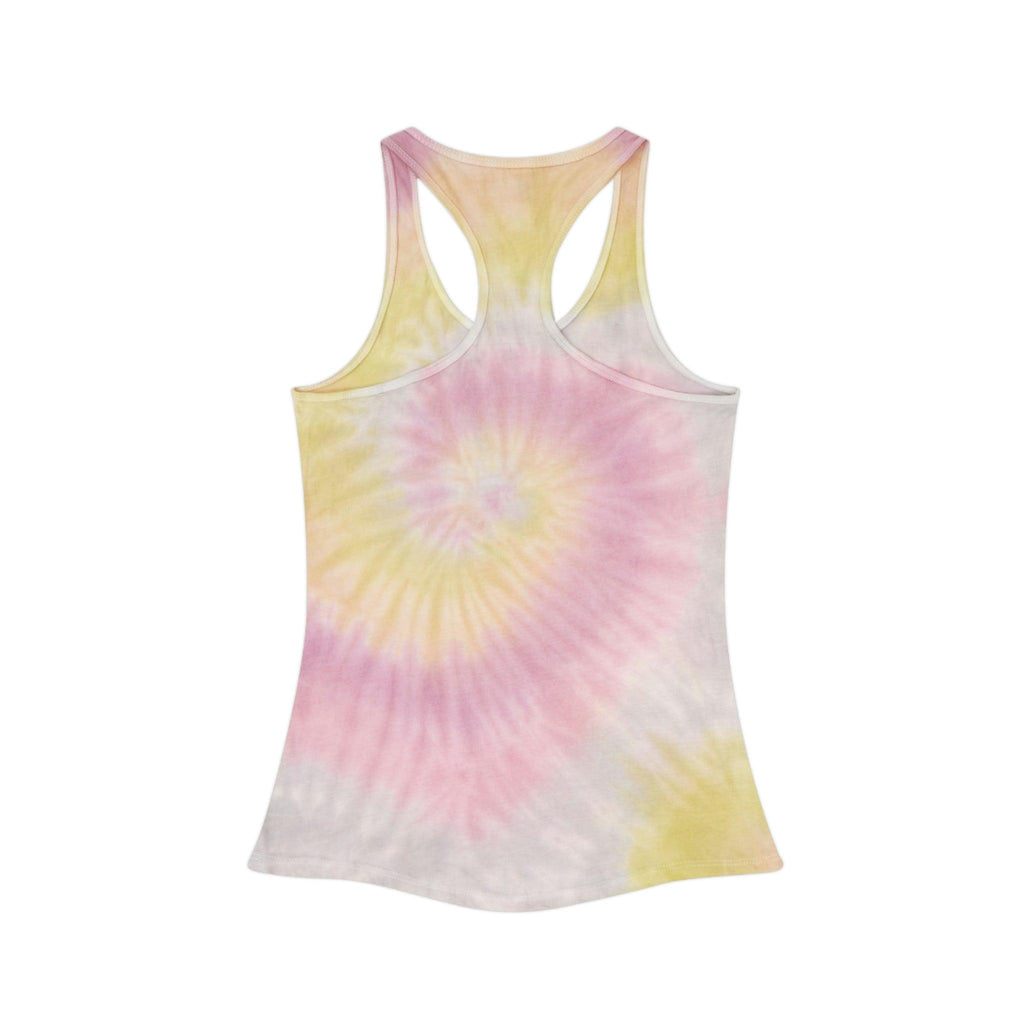 Ophileia Tie Dye Racerback Tank Top - Moon Frankenstein