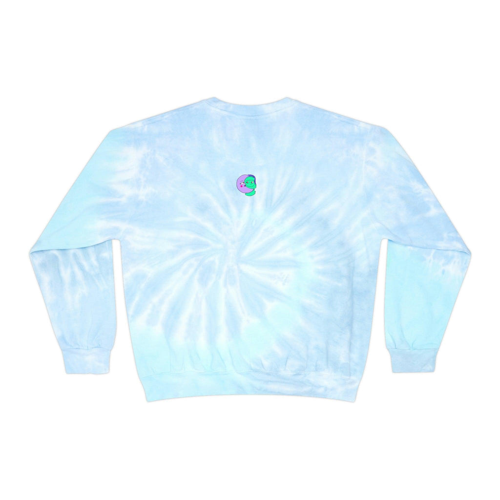 Ophileia Unisex Tie-Dye Sweatshirt - Moon Frankenstein