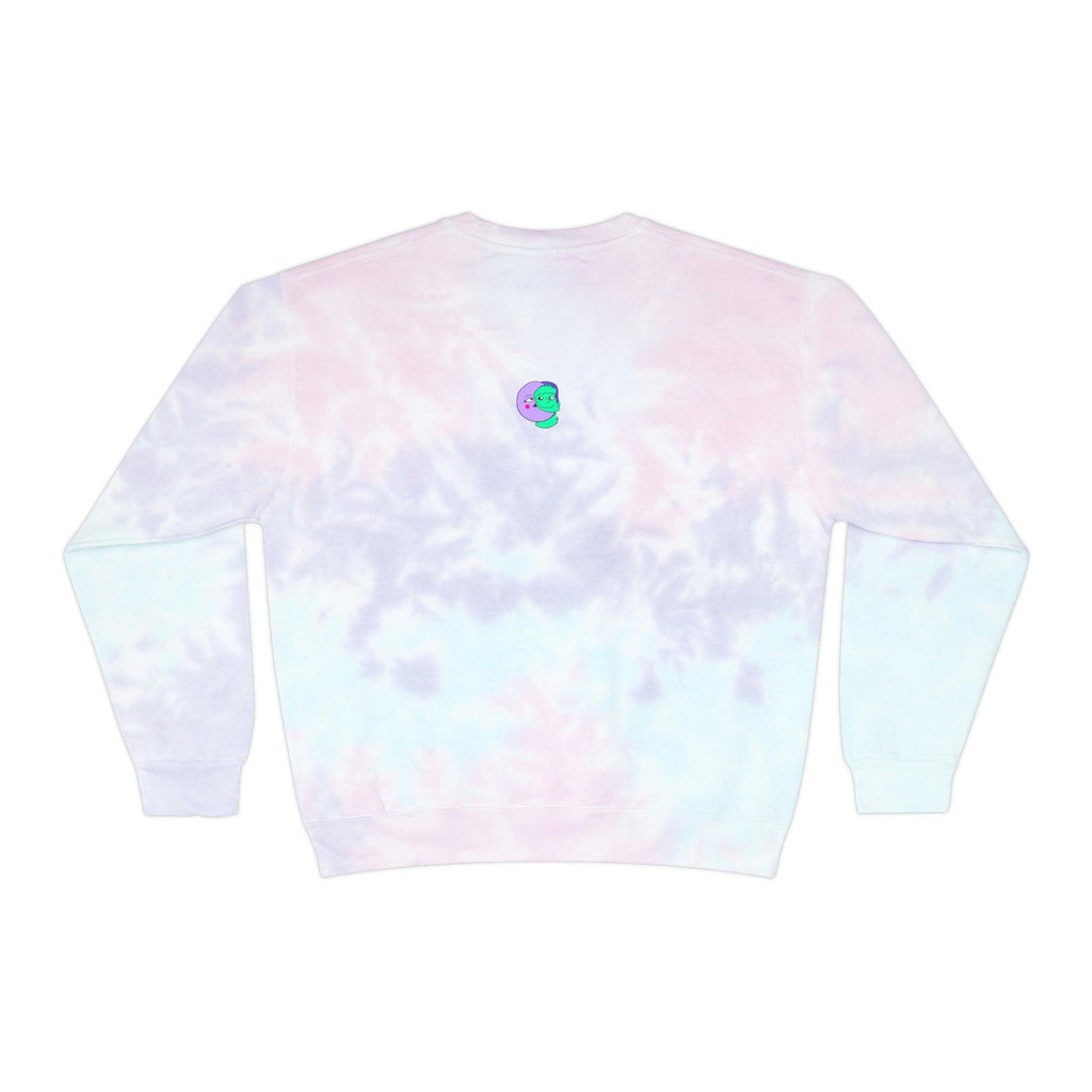 Ophileia Unisex Tie-Dye Sweatshirt - Moon Frankenstein