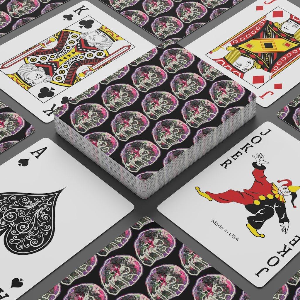 Rent Free Playing Cards - Moon Frankenstein