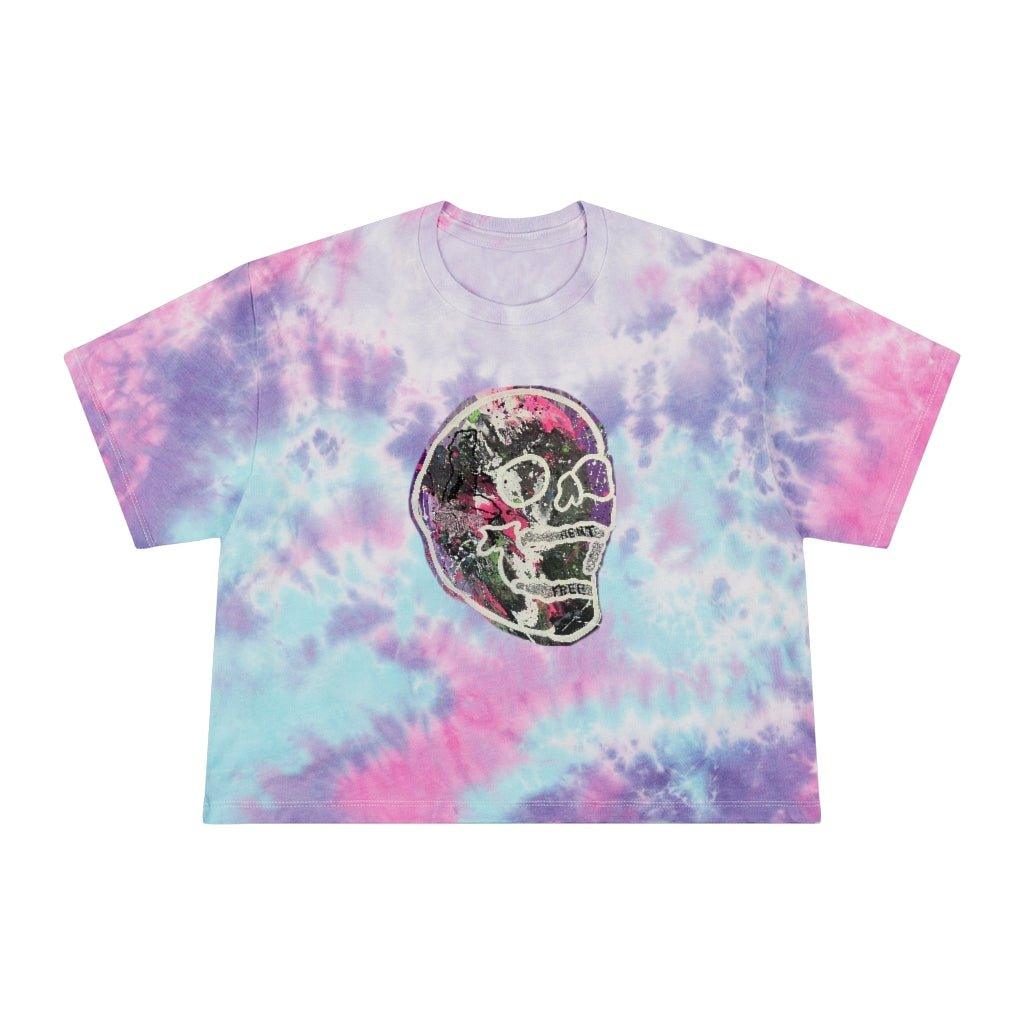 Rent Free Tie-Dye Crop - Moon Frankenstein